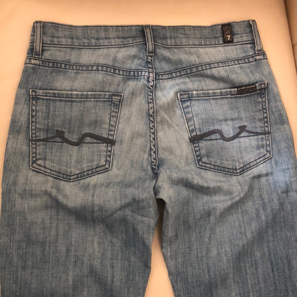 7 for all Mankind Jeans Sz 28 Damaged
